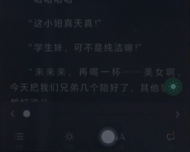 书旗小说调出夜间模式的基础操作