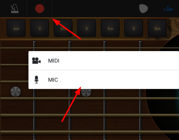随身乐队APP进行录音的图文操作