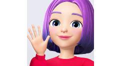 崽崽为角色加眼影效果的操作过程