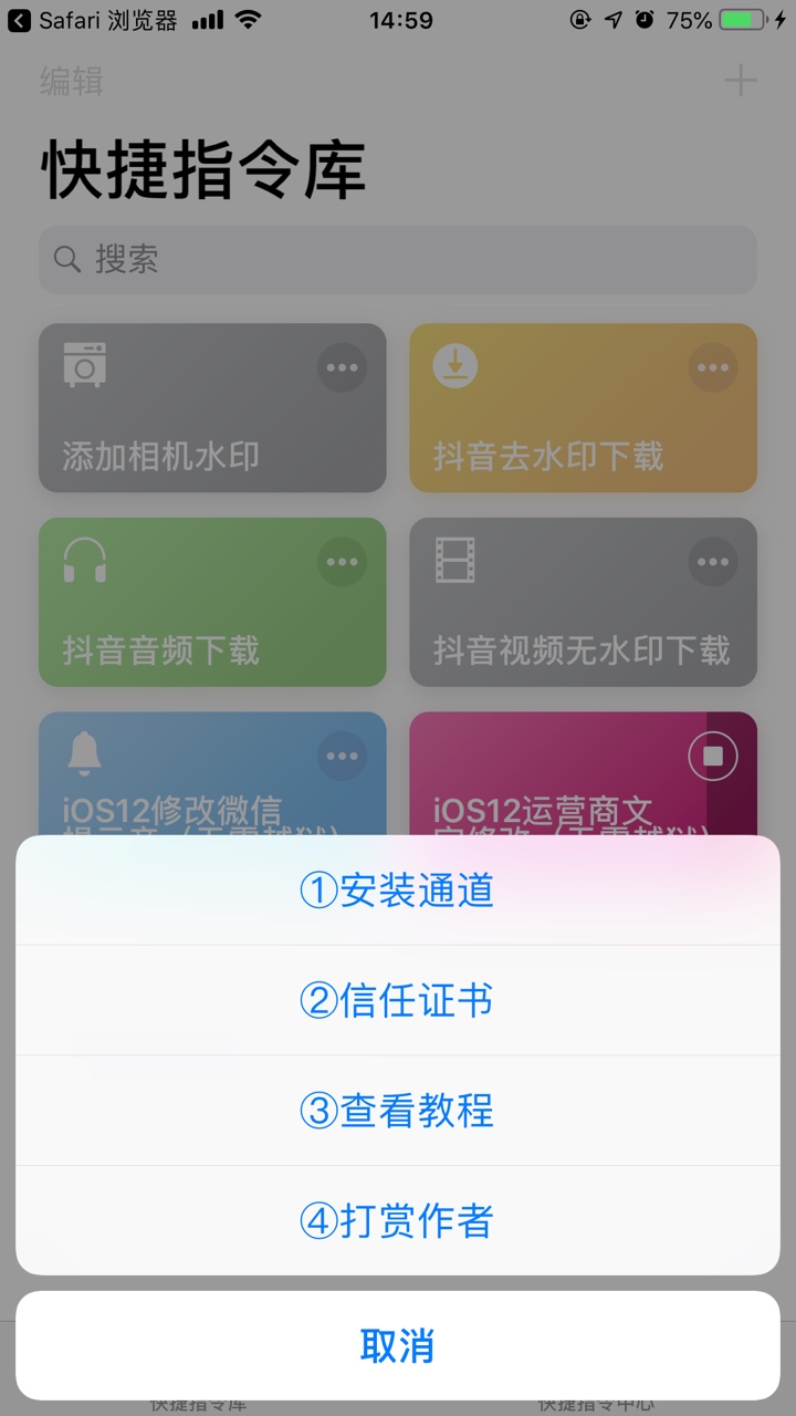 抖音ios12运营商文字进行修改的方法讲解
