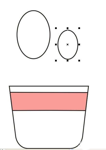 cdr做出仙人掌盆栽的基础操作
