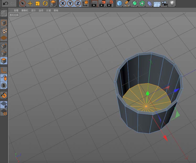 C4D建模杯子的图文操作过程