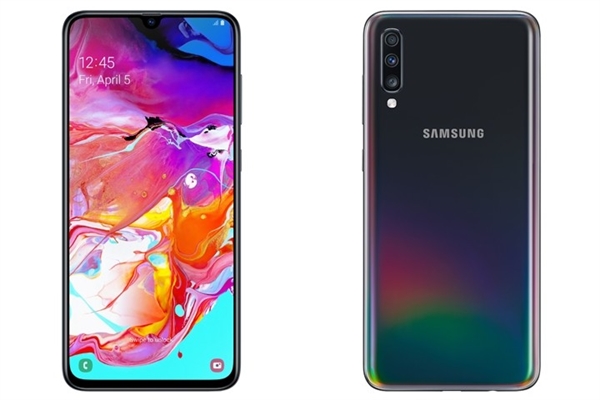 三星Galaxy A70正式上线：后置三摄纵向排布