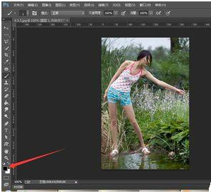 Photoshop CC调节照片曝光度的操作过程
