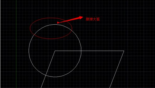 AutoCAD选择性擦掉一段线的简单操作