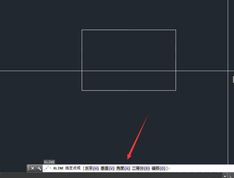 CAD2015制作角线的具体操作