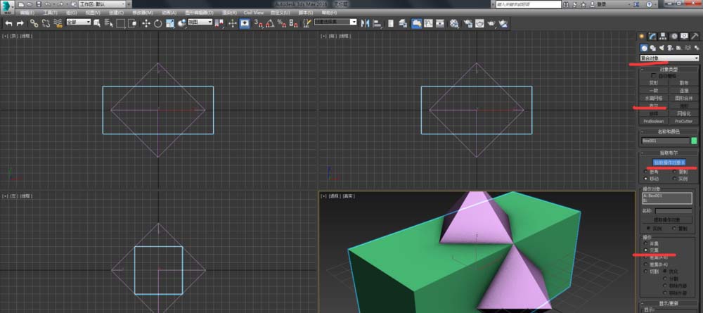 3dmax制作菱形十二面体模型的图文操作