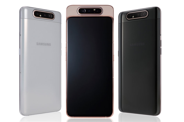 三星Galaxy A80正式上线：弹出式翻转摄像头