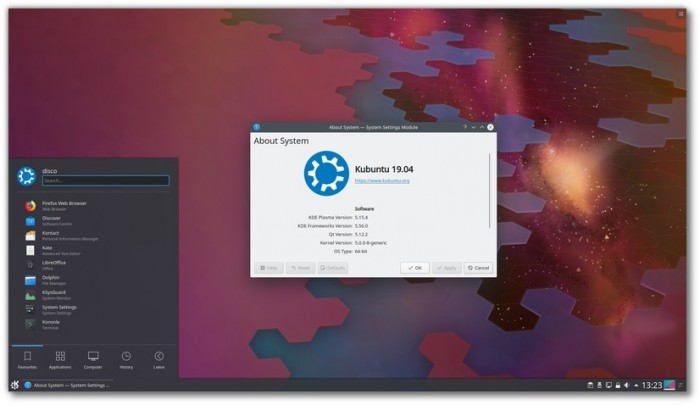 Kubuntu 19.04上线：诸多核心组件升级