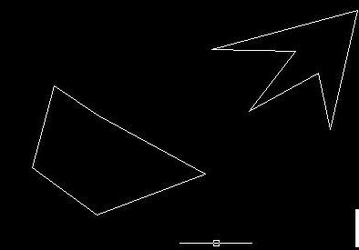 CAD将分散的线段合并成一个整体的操作流程