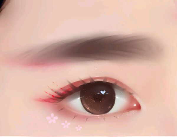 Photoshop制作水灵眼睛的操作步骤