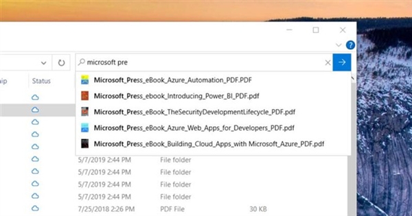微软推Win10 20H1新版18894：搜索体验有变化
