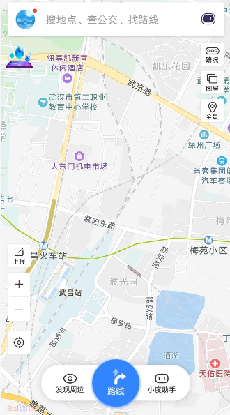 百度地图设置主题的简单操作