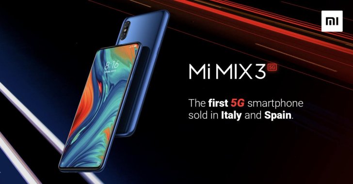 曝小米MIX 3 5G版设备会上架西班牙/意大利