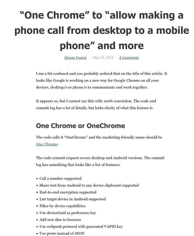 谷歌整合安卓Chrome OS 准备打造生态系统