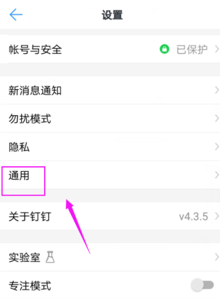 釘釘設置全屏語音的操作流程釘釘設置全屏語音的操作流程