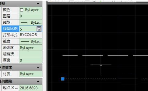 cad虚线比例进行设置的简单操作