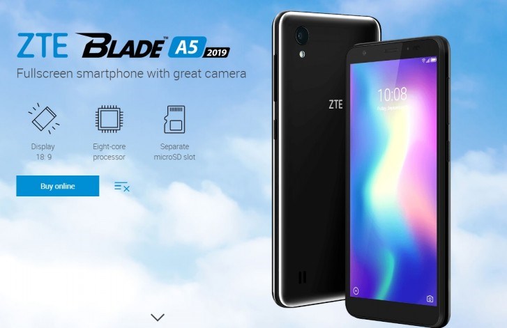 中兴旗下Blade A5设备上线 运行Android 9.0