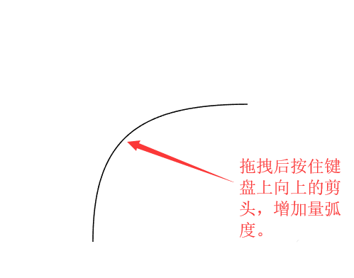 ai画出弧线的操作步骤讲解
