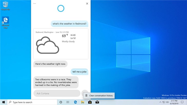 新Windows 10 20H1快速预览版18922上线