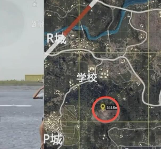 和平精英爱心树分布位置图文详细步骤