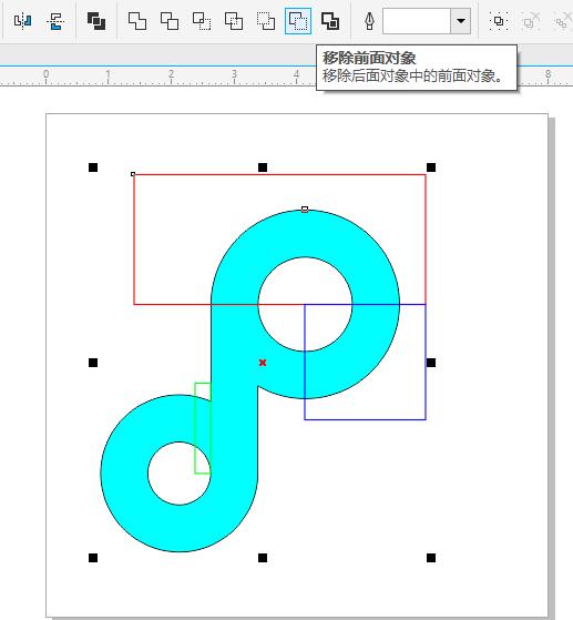 CDR画出抖音LOGO的操作教程