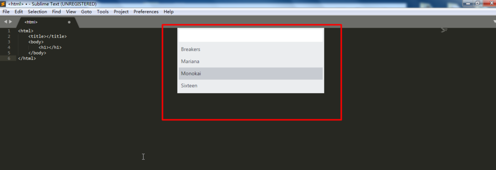 SublimeText设置背景颜色的具体操作教程