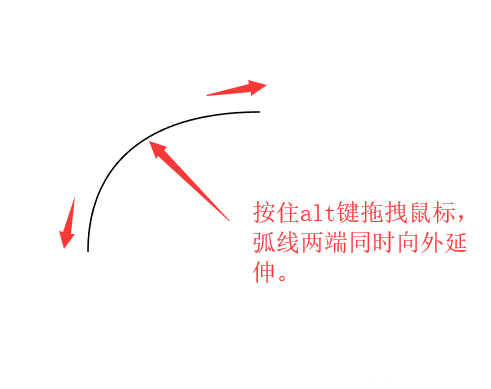 ai画出弧线的操作步骤讲解