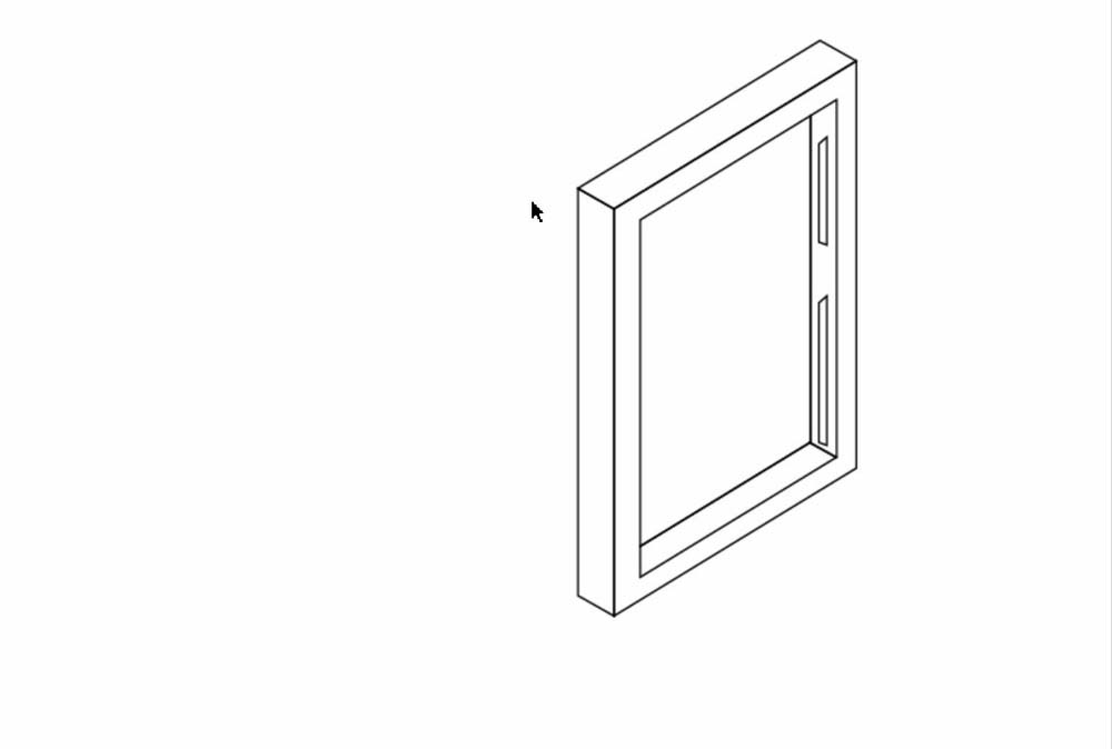ai设计2.5d立体门的使用操作讲解