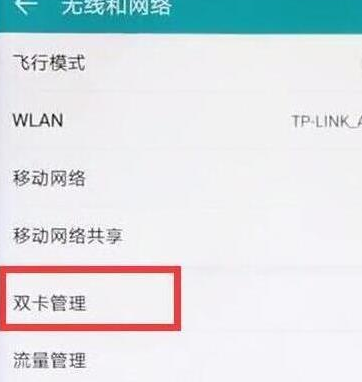 荣耀20pro中将双4g打开的具体操作