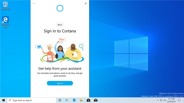 新Windows 10 20H1快速预览版18922上线