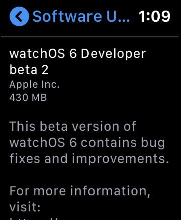 传Apple Watch可能会独立更新系统