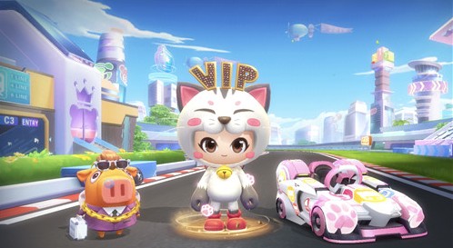 跑跑卡丁车手游中贴花获取方法