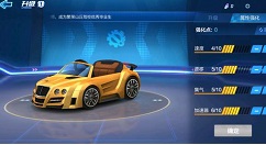 跑跑卡丁车手游黄金敞篷车全面评价详解