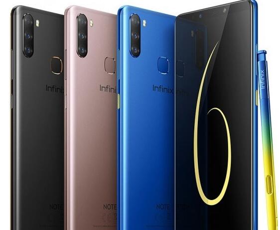 传音手机Infinix Note 6上线：具备触控笔