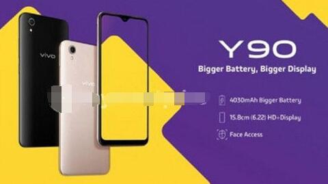 新品vivo Y90走进印度市场 使用联发科A22处理器