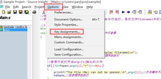 source insight的快捷键更改方法分享