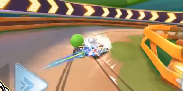 跑跑卡丁车手游中双甩的具体操作方法