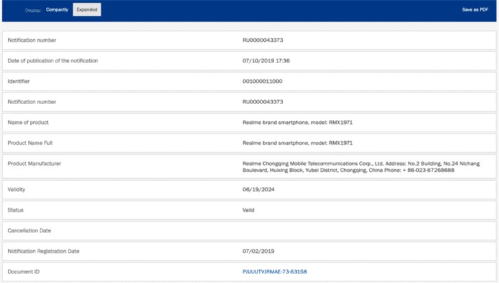 realme 4/4 Pro获欧盟认证 提供三款型号