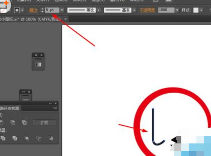 Ai制作一个禁止钓鱼指示牌图标的相关操作过程
