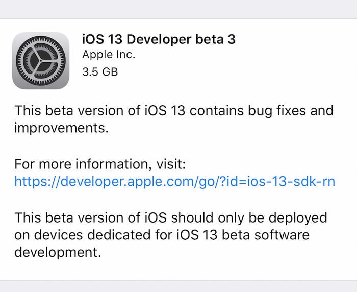 iOS 13第三个开发者测试版上线:汉化越来越完整