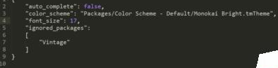 Sublime Text 3关闭代码提示的操作教程