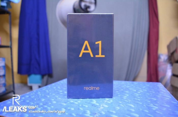 Realme A1手机零售包装盒曝光:Realme A1即将上市?