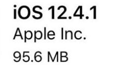 苹果iOS 12.4.1正式版上线：可能封堵越狱漏洞