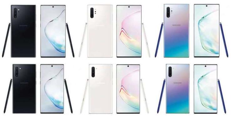 三星Galaxy Note 10提供三种配色：pick哪一款?