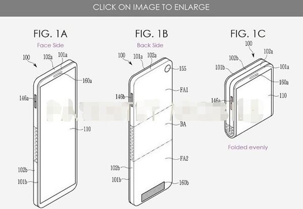 三星全新折叠屏专利：轻松变Walkman