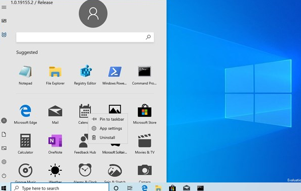Windows 10 20H1快速预览版18950系统上线
