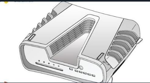 PS5真实外形曝光：亮眼！