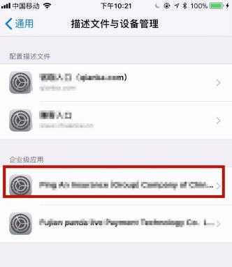 iPhonexs max添加信任的操作步骤