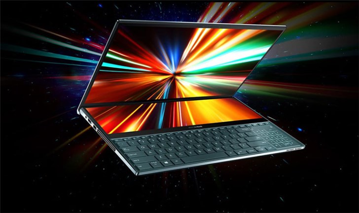 华硕迎来旗下ZenBook Duo双屏笔记本
